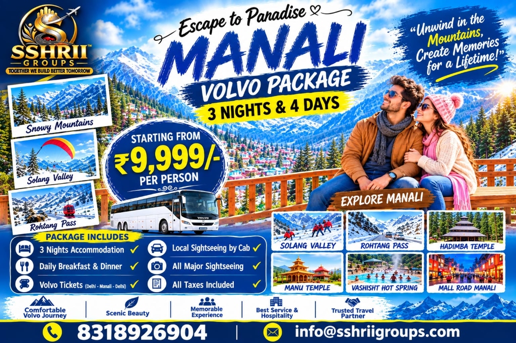 Manali Volvo Package Poster